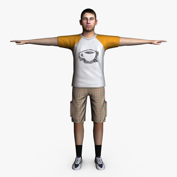 casual male 05 3d ma - Casual Male 05... by ignisfatuus